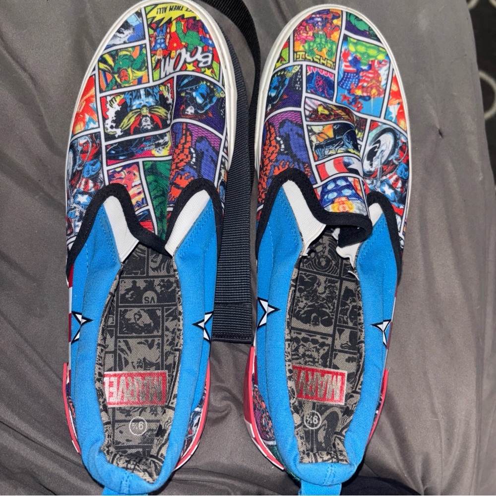 Marvel vans